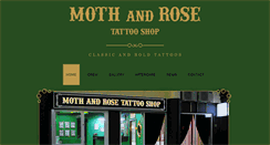 Desktop Screenshot of mothandrosetattoo.com